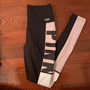 victoria secret pink workout leggings
